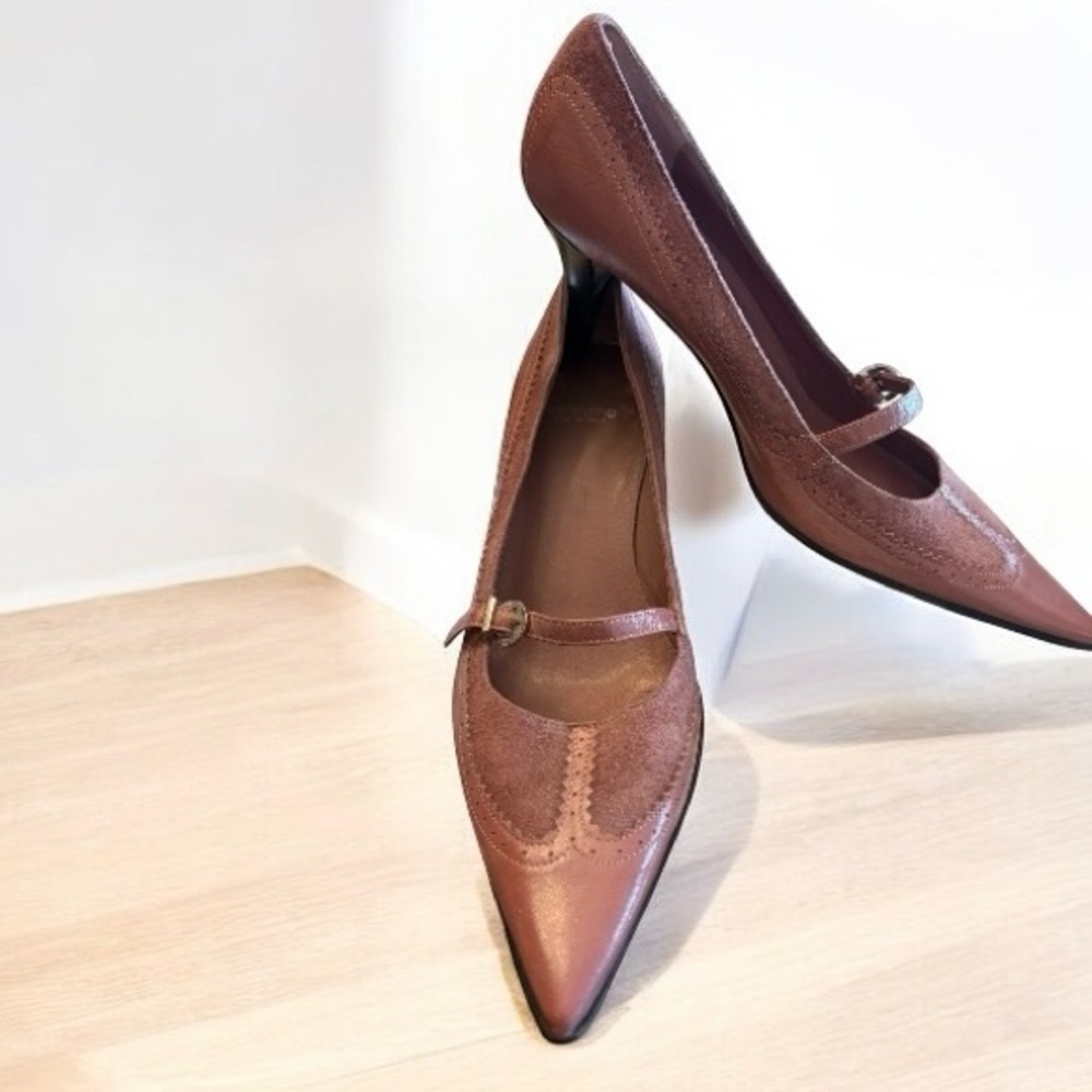 Pink Italian Valentina Size 8